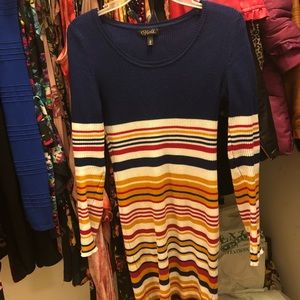 Fitted knit dress